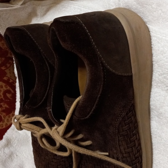 UGG Lace-Up Shoes ENERG Treadlite Brown Suede Sz 11 - Picture 9 of 15